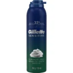 Espuma de Barbear Sensitive Gillette 150g