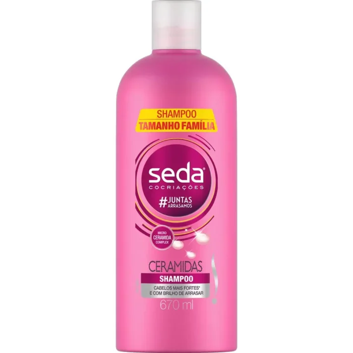 Shampoo Seda Ceramidas 670ml - Imagem 1